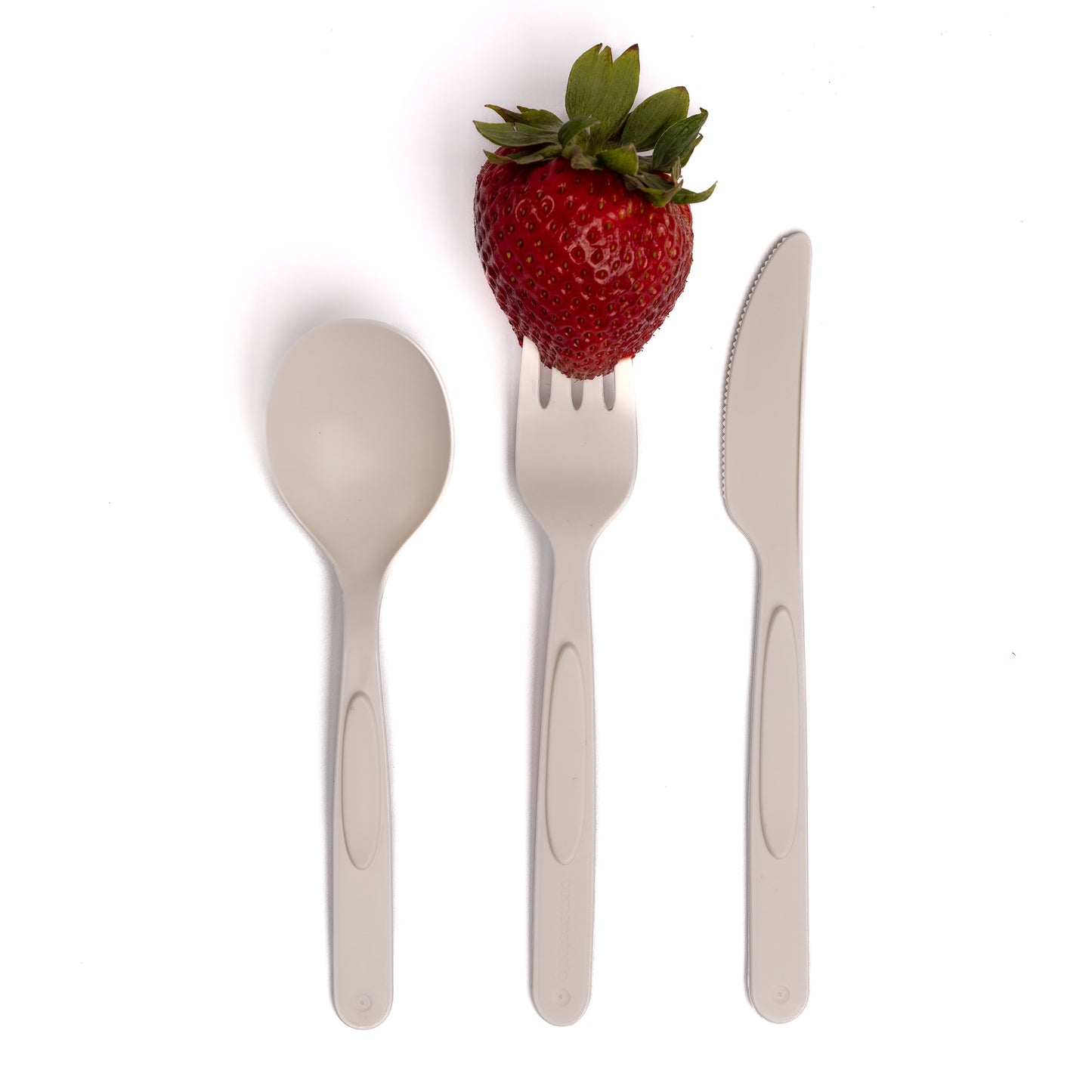 Matter Compostable Cutlery - Assorted Pack 8-Forks/8-Spoons/8-Knives - 24 Count