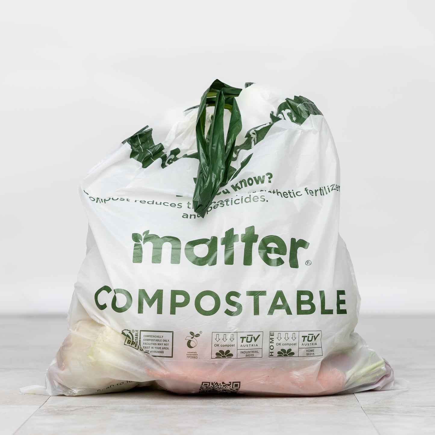 Matter Compostable Food Scrap 3-Gallon Bags - 20 Count - 8 Pack