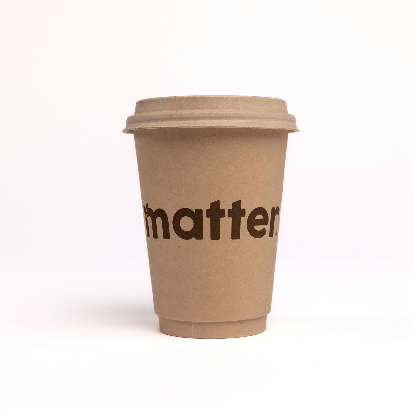 Matter Compostable Hot 12oz Cups with Lids - 10 Count