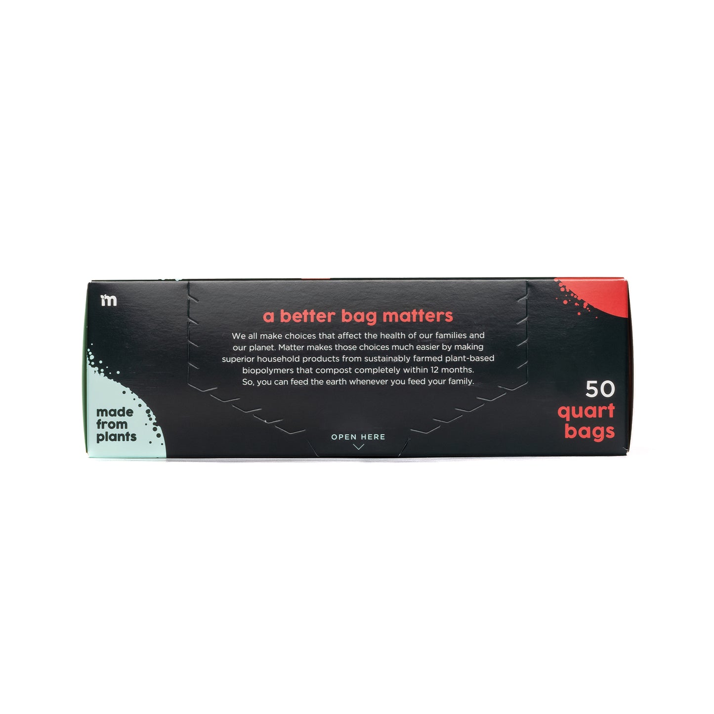 Matter Compostable Quart Bags - 50 Count - 3 Pack
