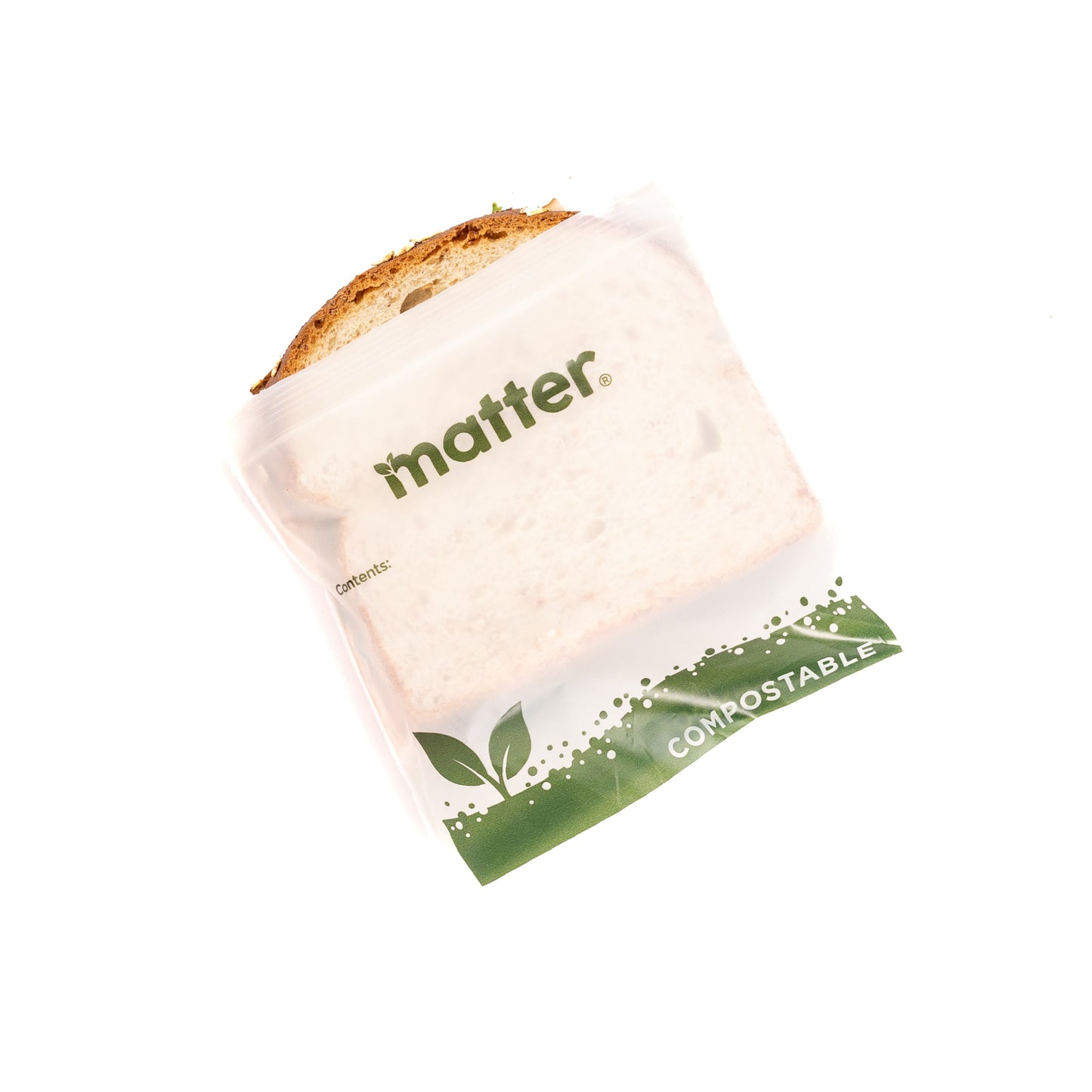 Matter Compostable Sandwich Bags - 50 Count