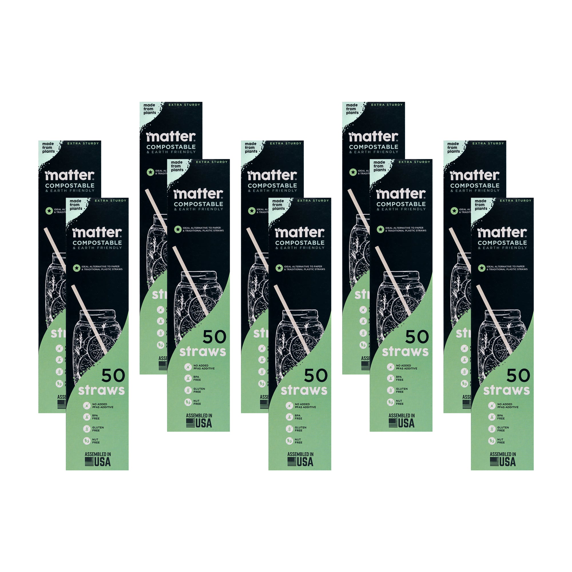 Reduce Straws, Multi-Pack, 4 Pack - 4 straws