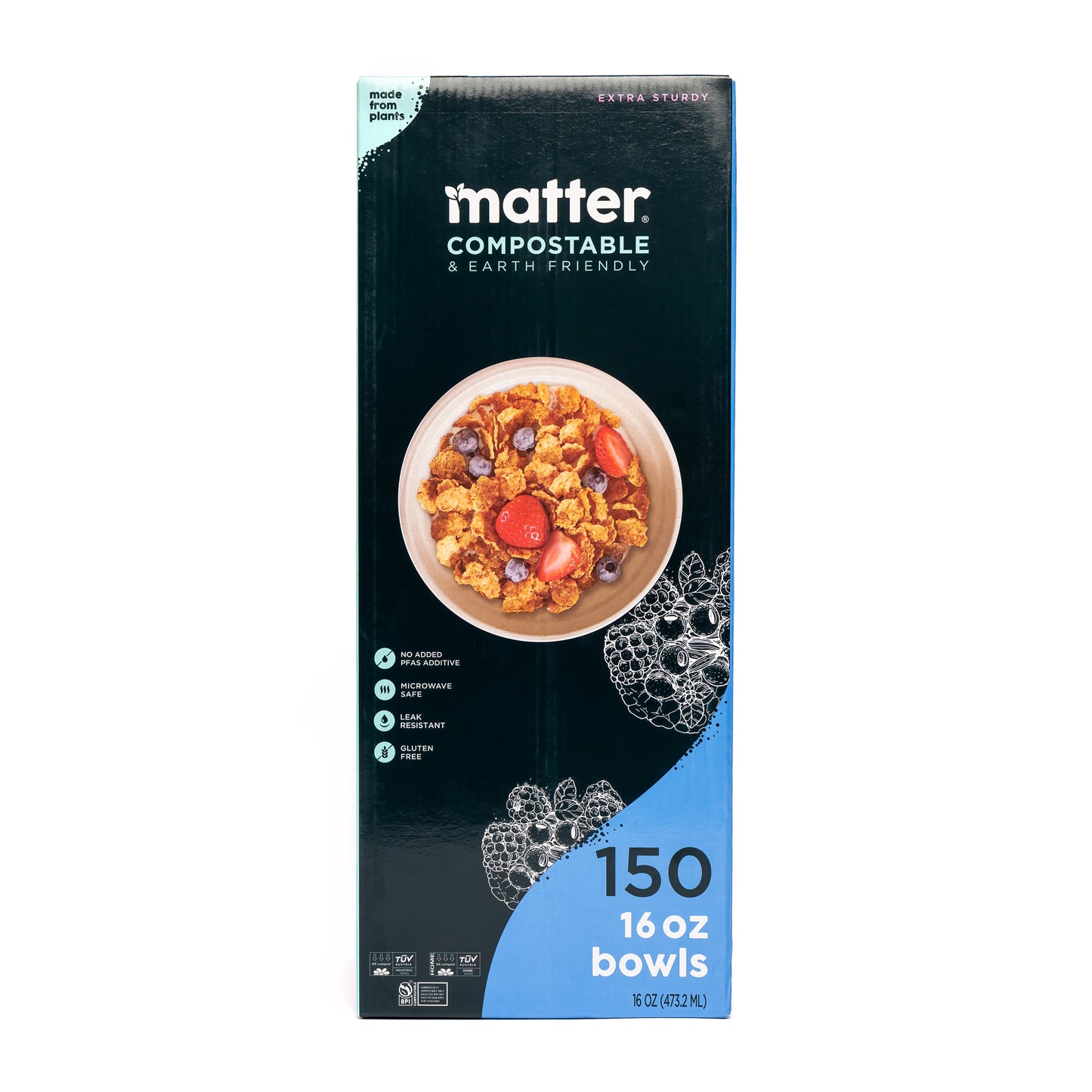 Matter Compostable 16oz Bowls - 150 Count