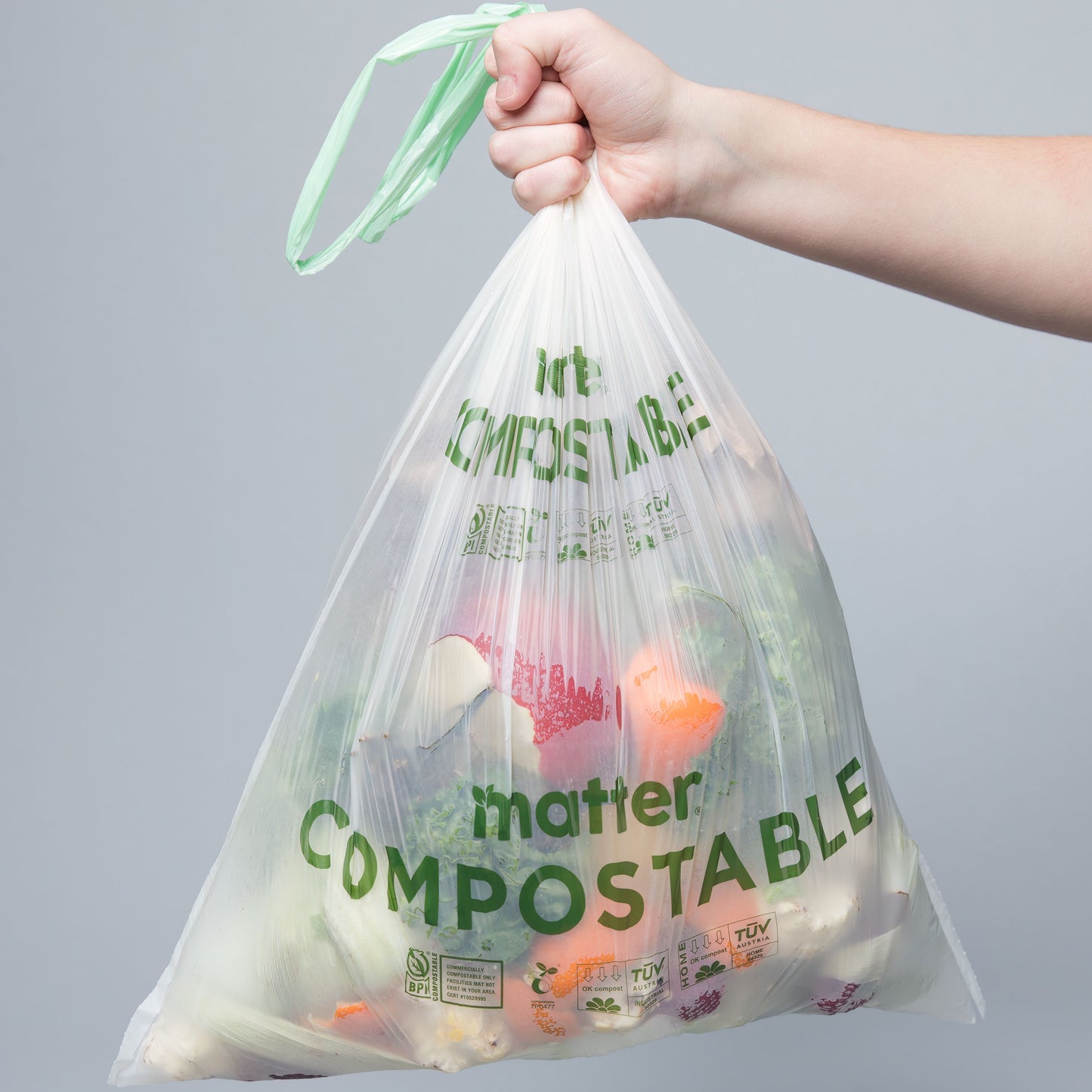 Matter Compostable Food Scrap 3-Gallon Bags - 25 Count