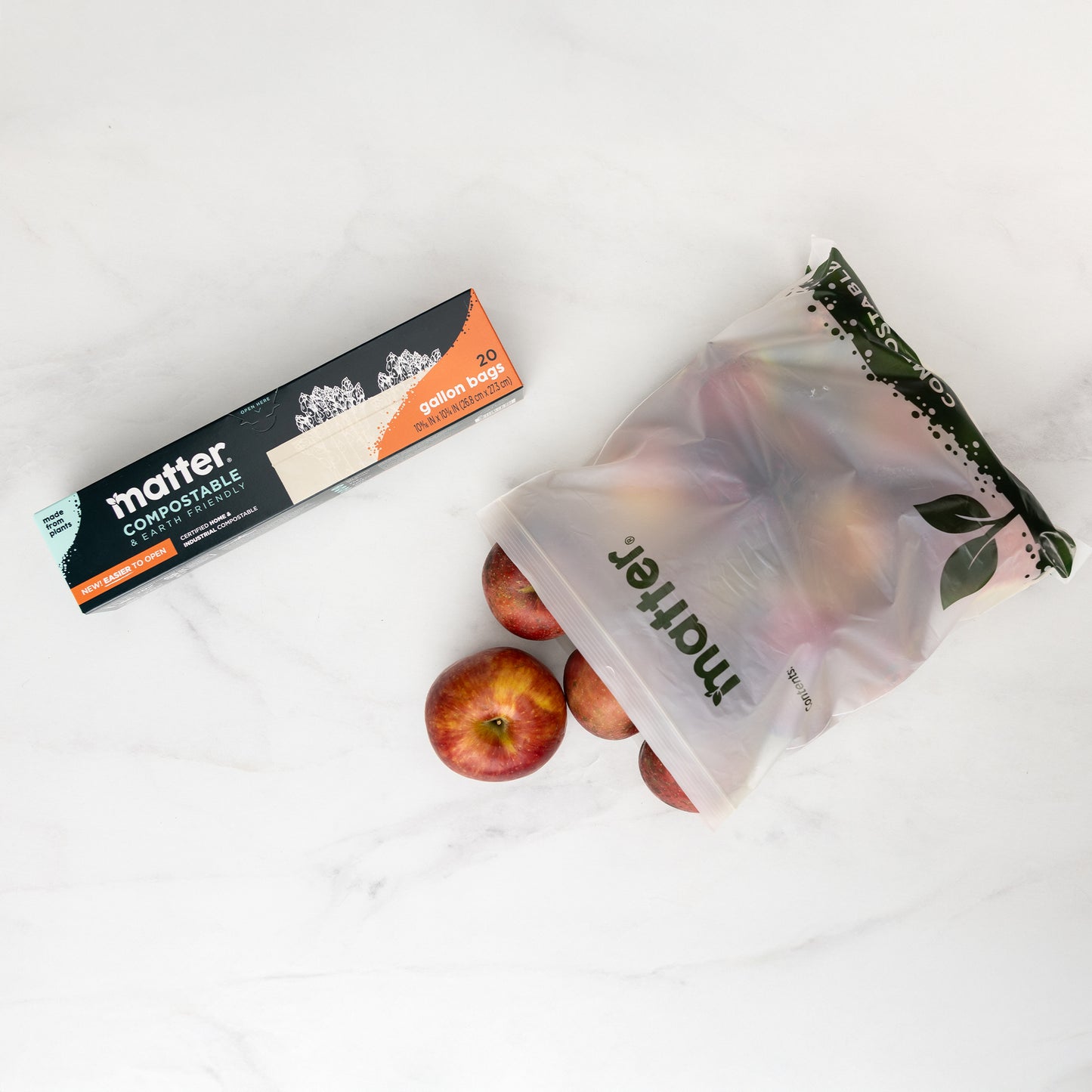 Matter Compostable Gallon Bags - 20 Count