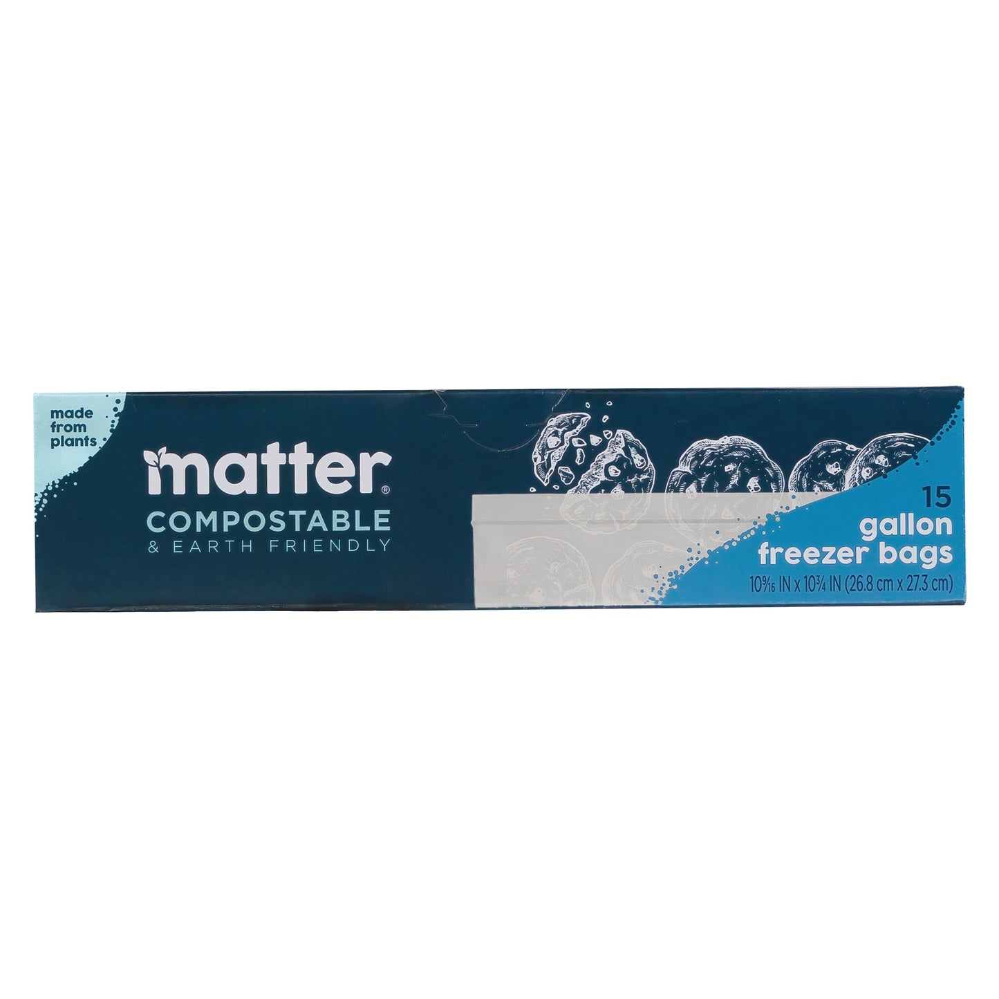 Matter Compostable Gallon Freezer Bags - 15 Count