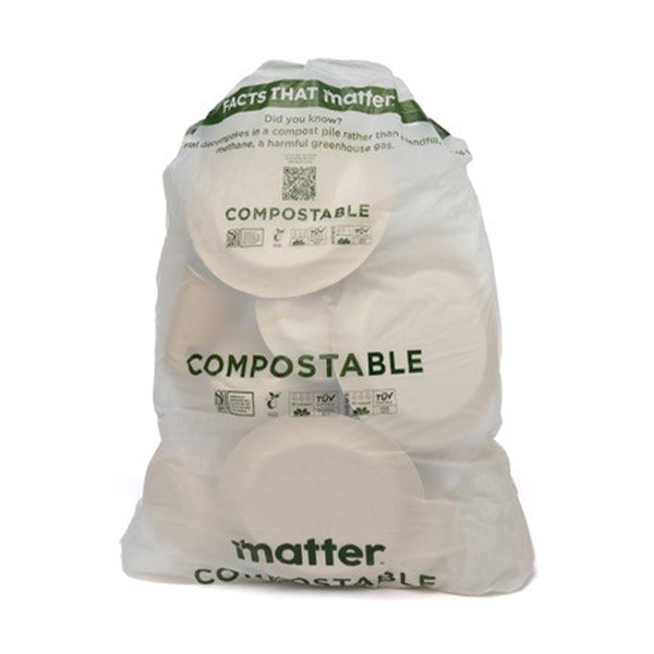 Matter Compostable Tall Kitchen 13-Gallon Bags - 20 Count